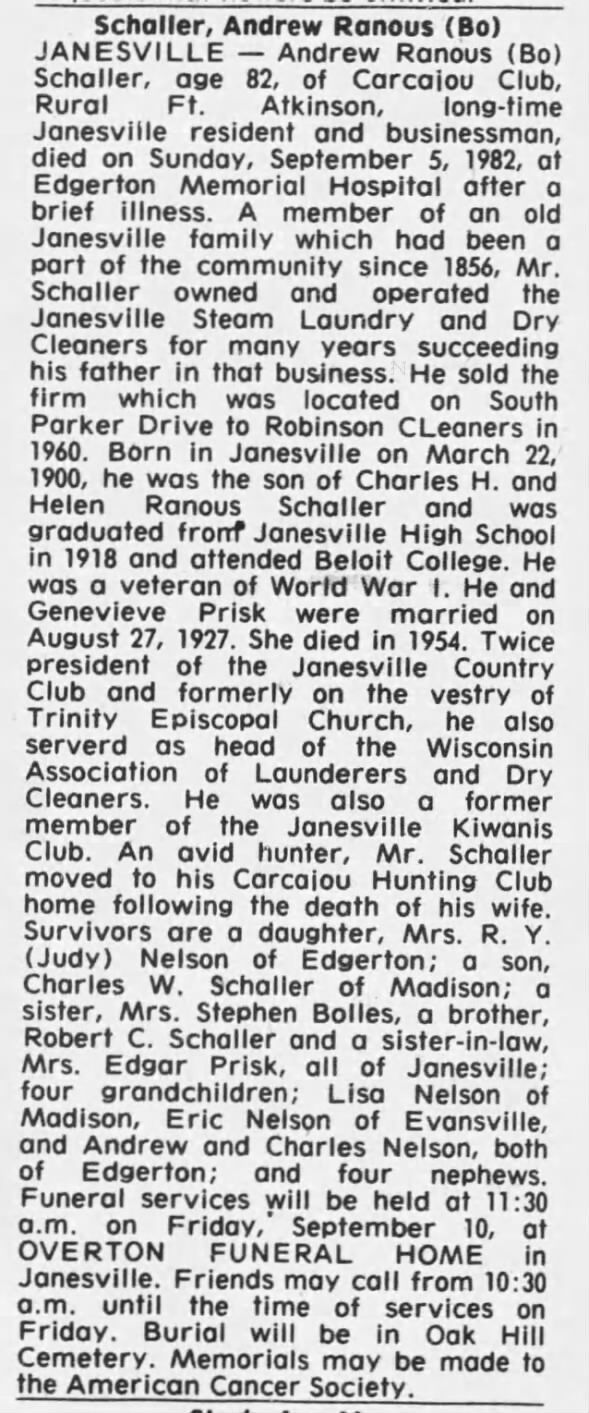 Clipping from Wisconsin State Journal